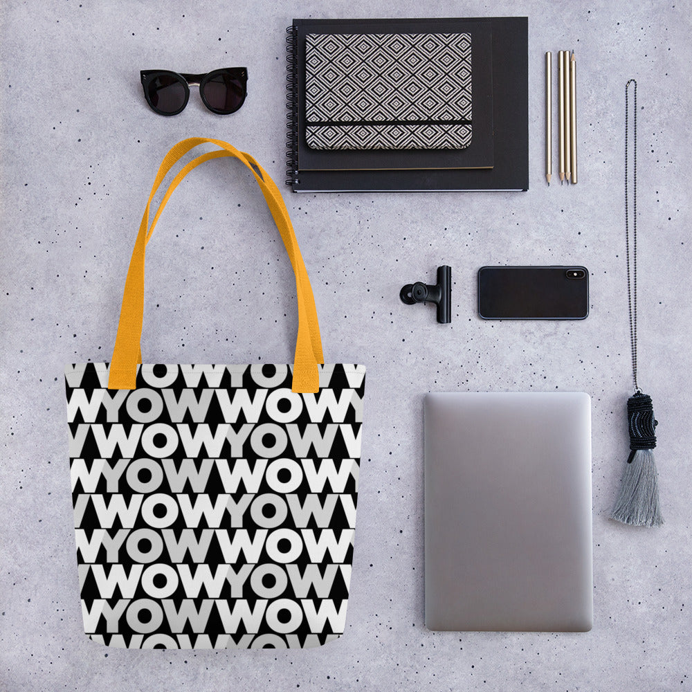 Tote bag (Classic black & white logo)