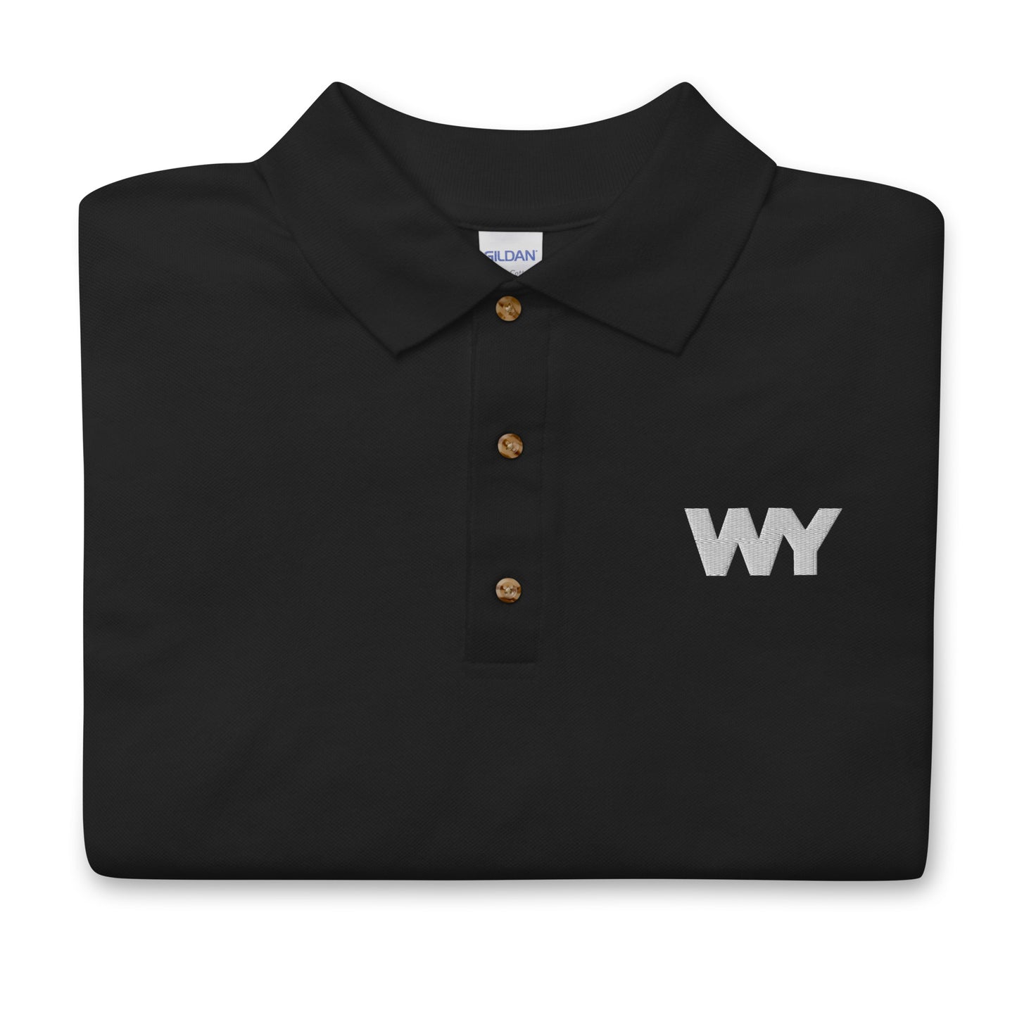 Embroidered Polo Shirt (Classic white abv. logo)