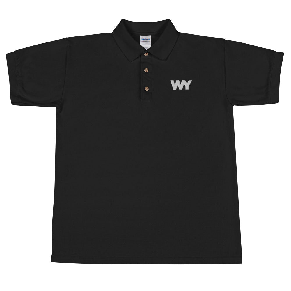 Embroidered Polo Shirt (Classic white abv. logo)