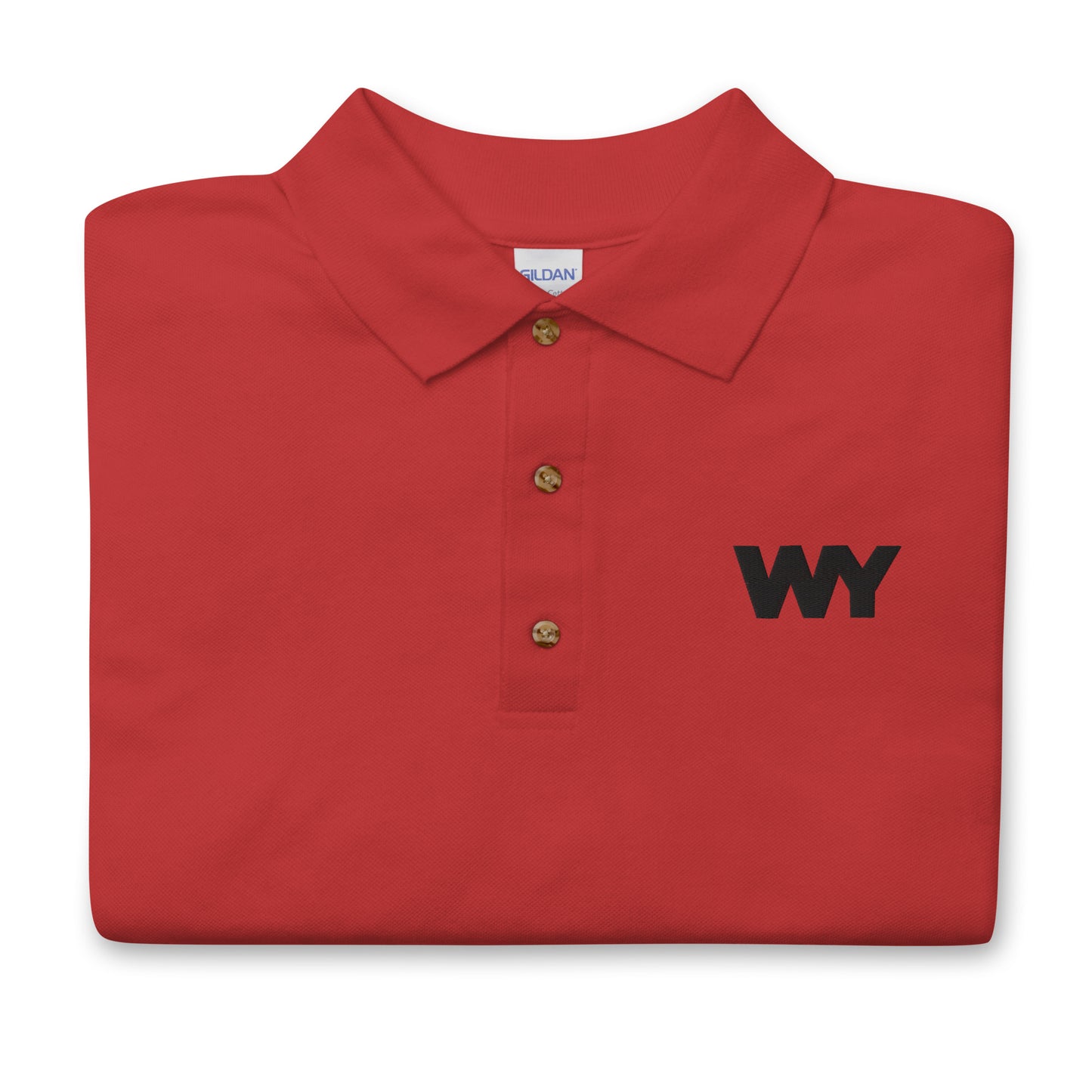 Embroidered Polo Shirt (Classic black abv. logo)