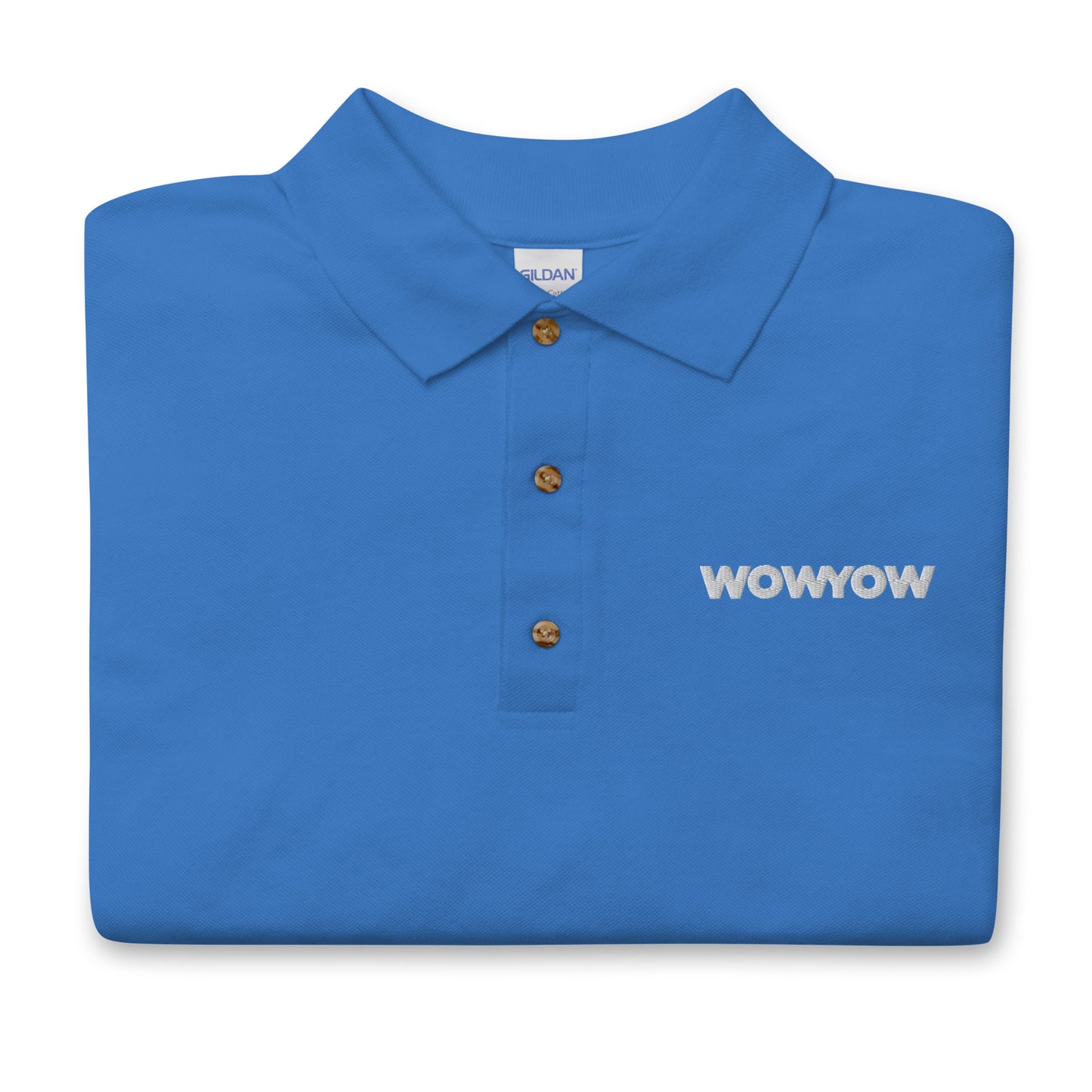 Embroidered Polo Shirt (Classic white logo)