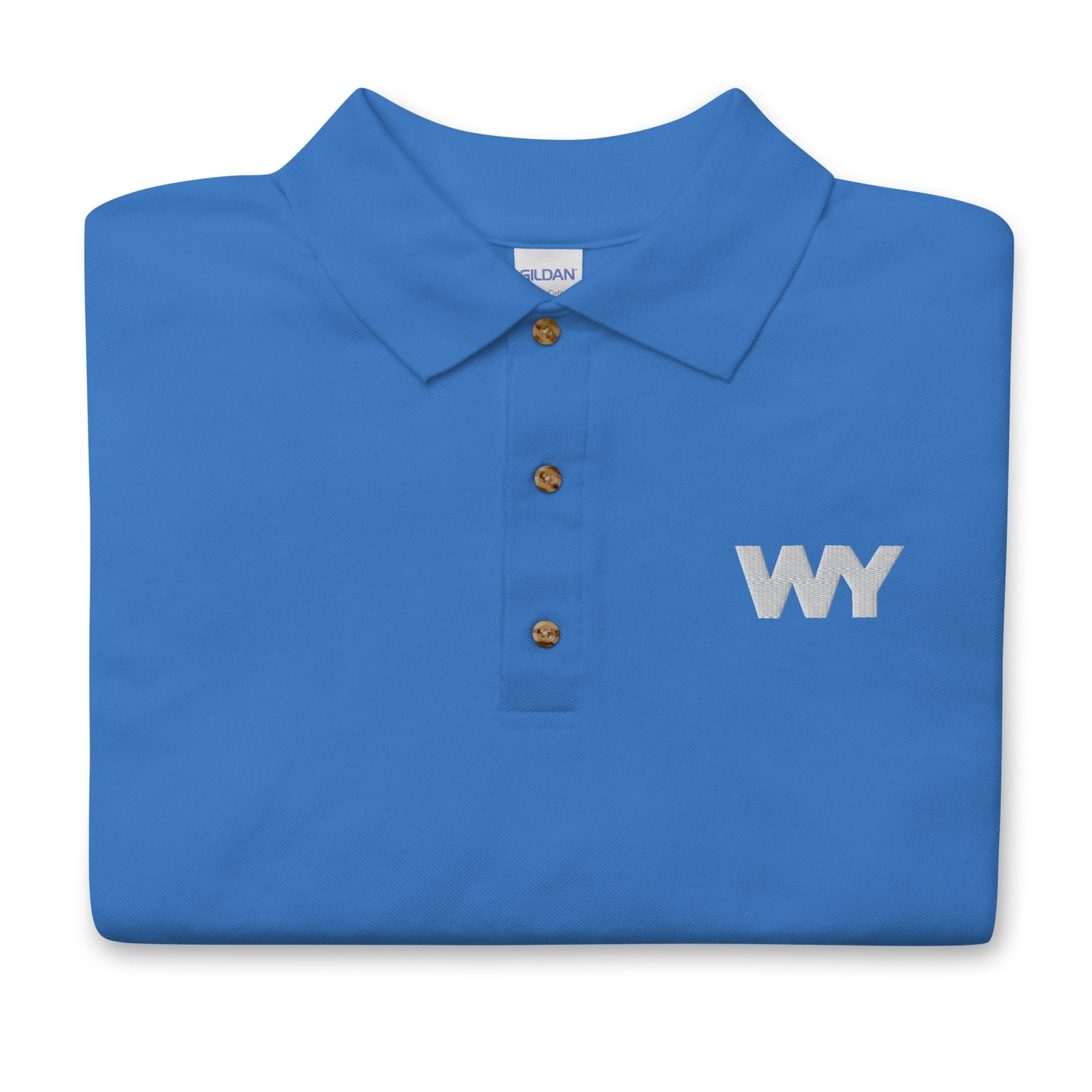 Embroidered Polo Shirt (Classic white abv. logo)