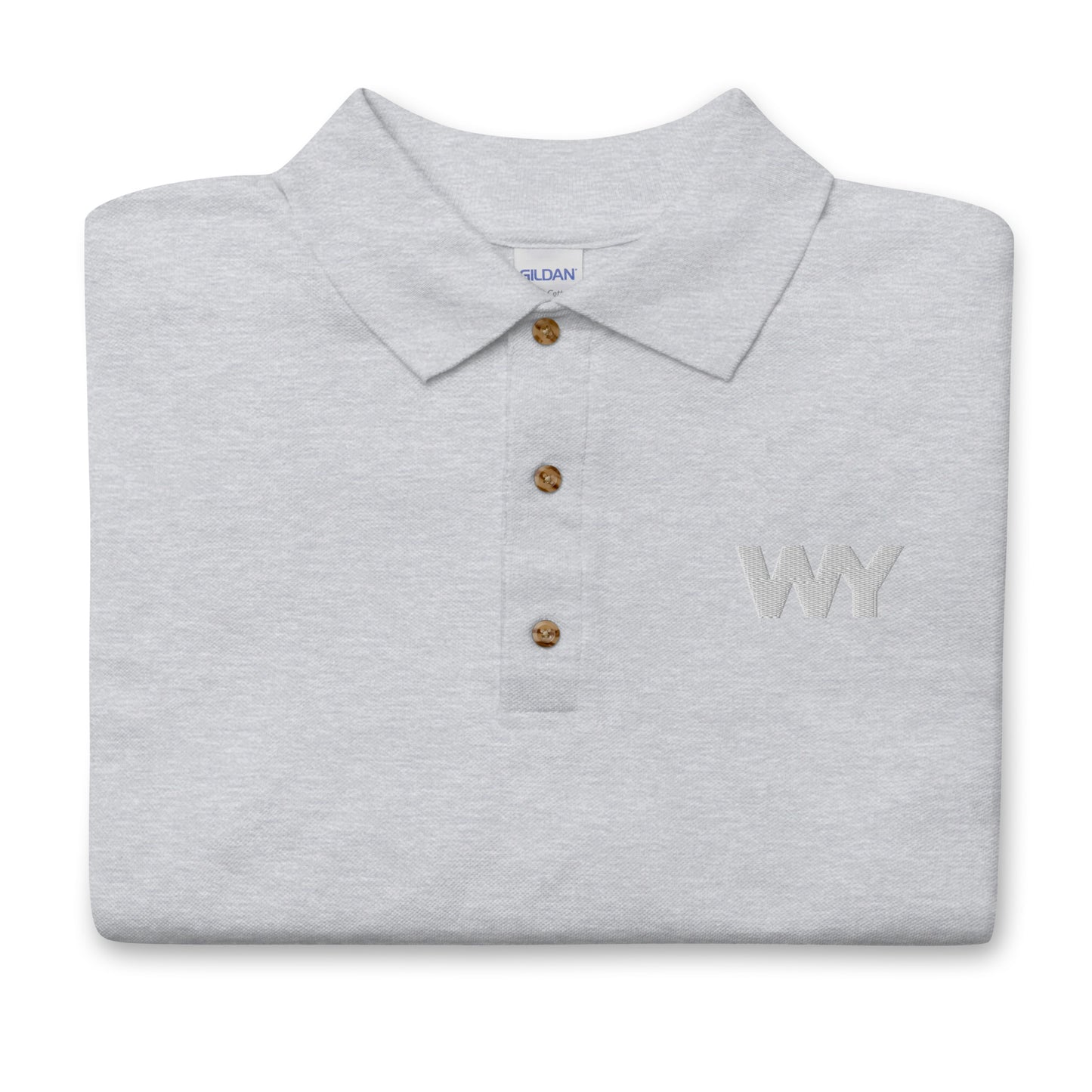 Embroidered Polo Shirt (Classic white abv. logo)