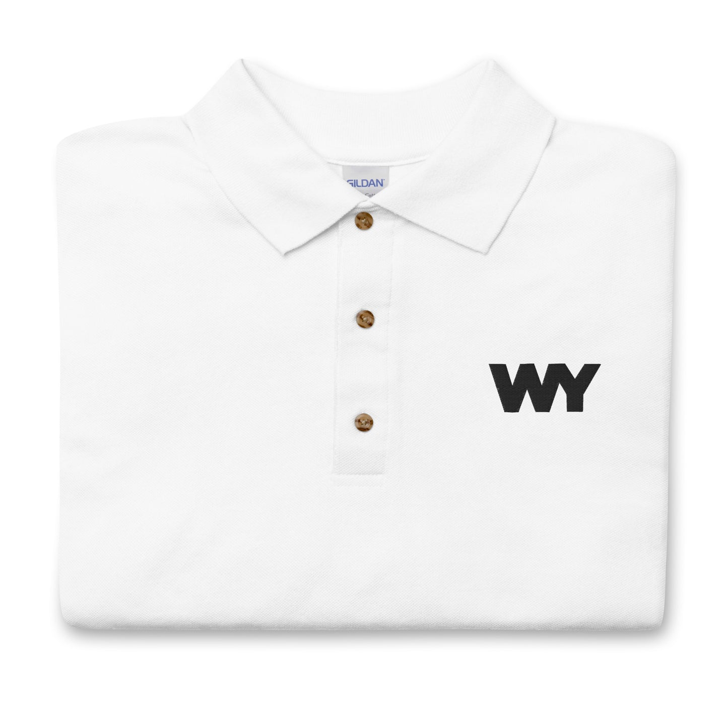 Embroidered Polo Shirt (Classic black abv. logo)