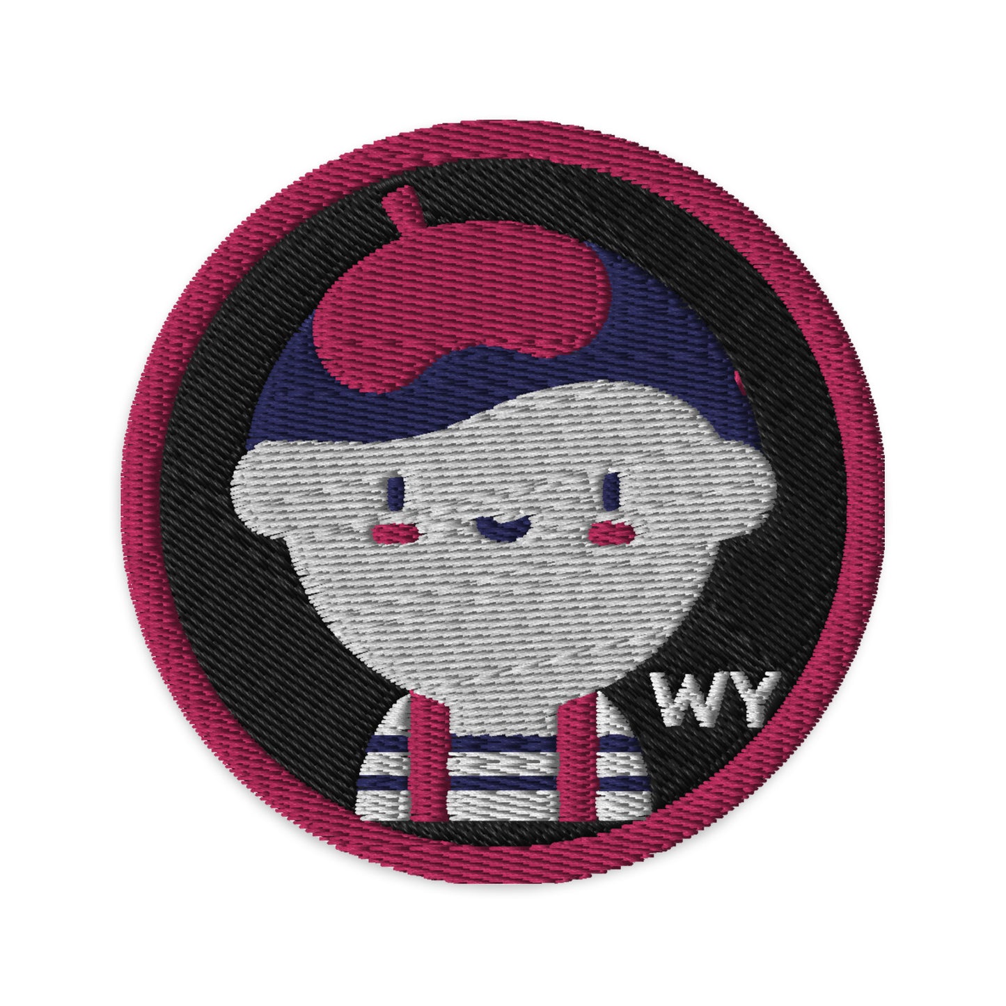 Performer Embroidered Patch (black background)