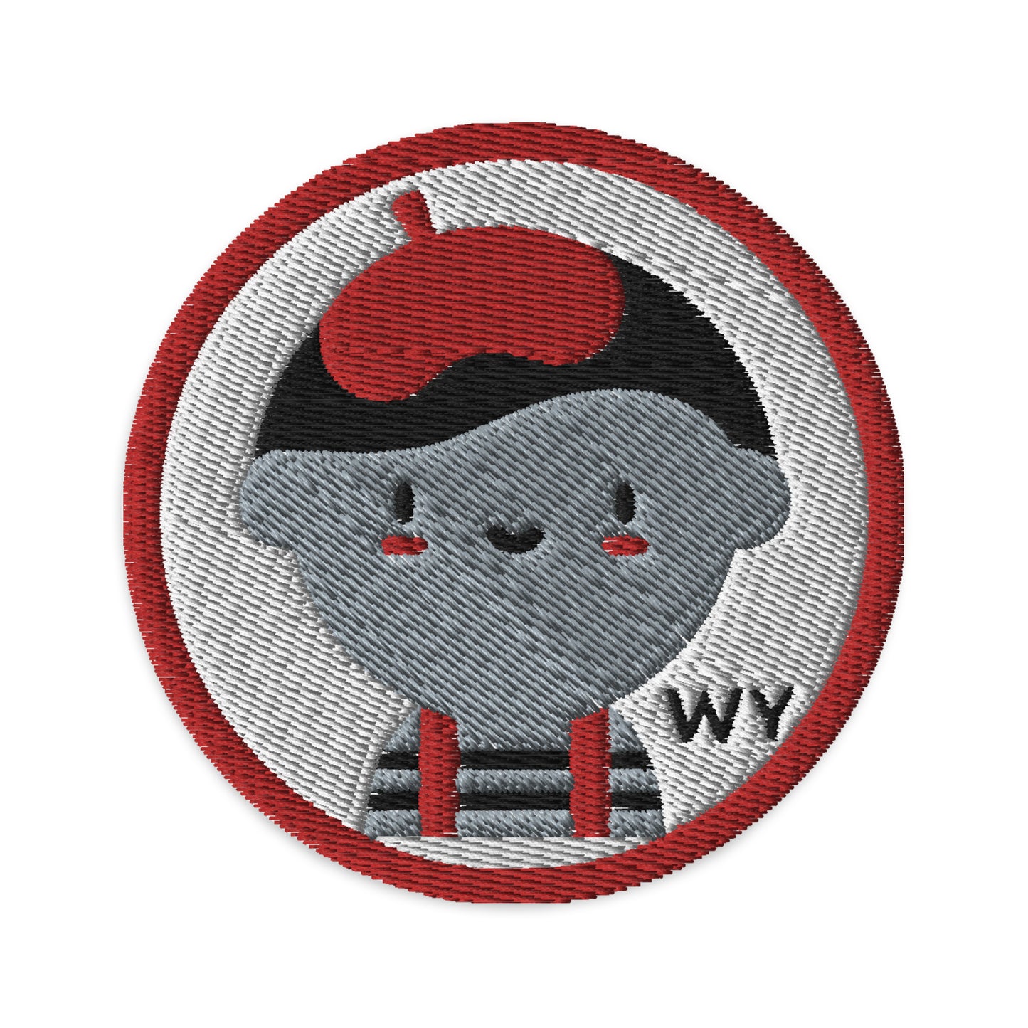 Performer Embroidered Patch (white background)