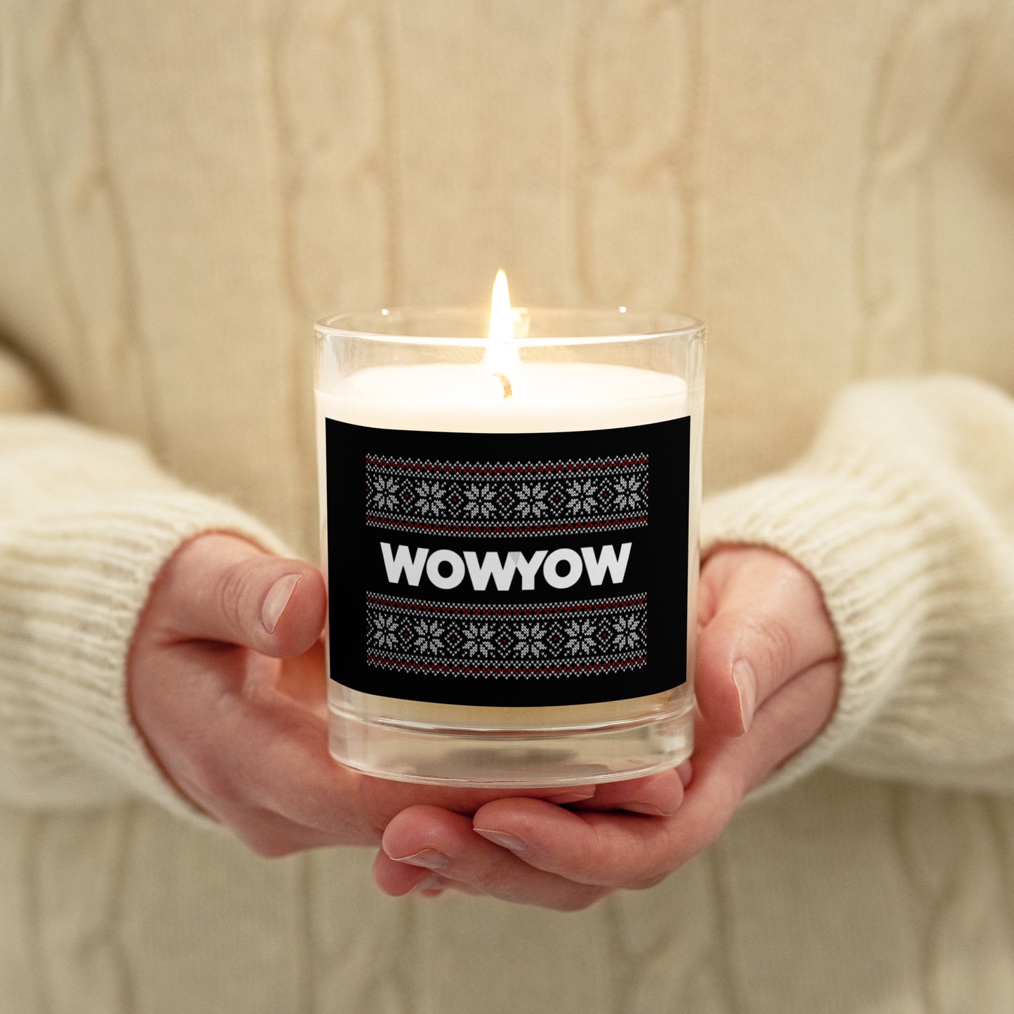 Holiday Sweater Candle