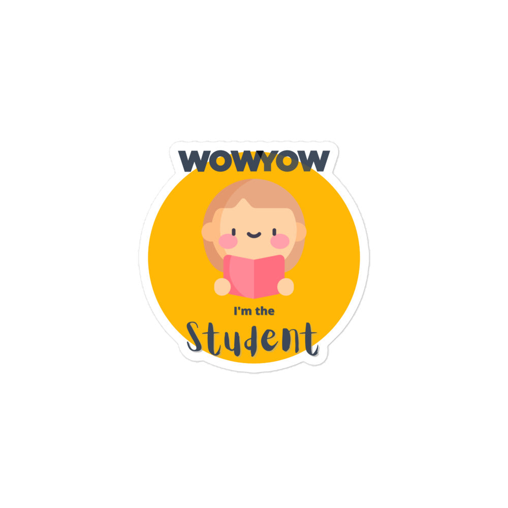 WowYowian Student Sticker