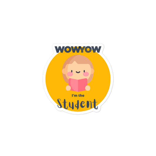 WowYowian Student Sticker