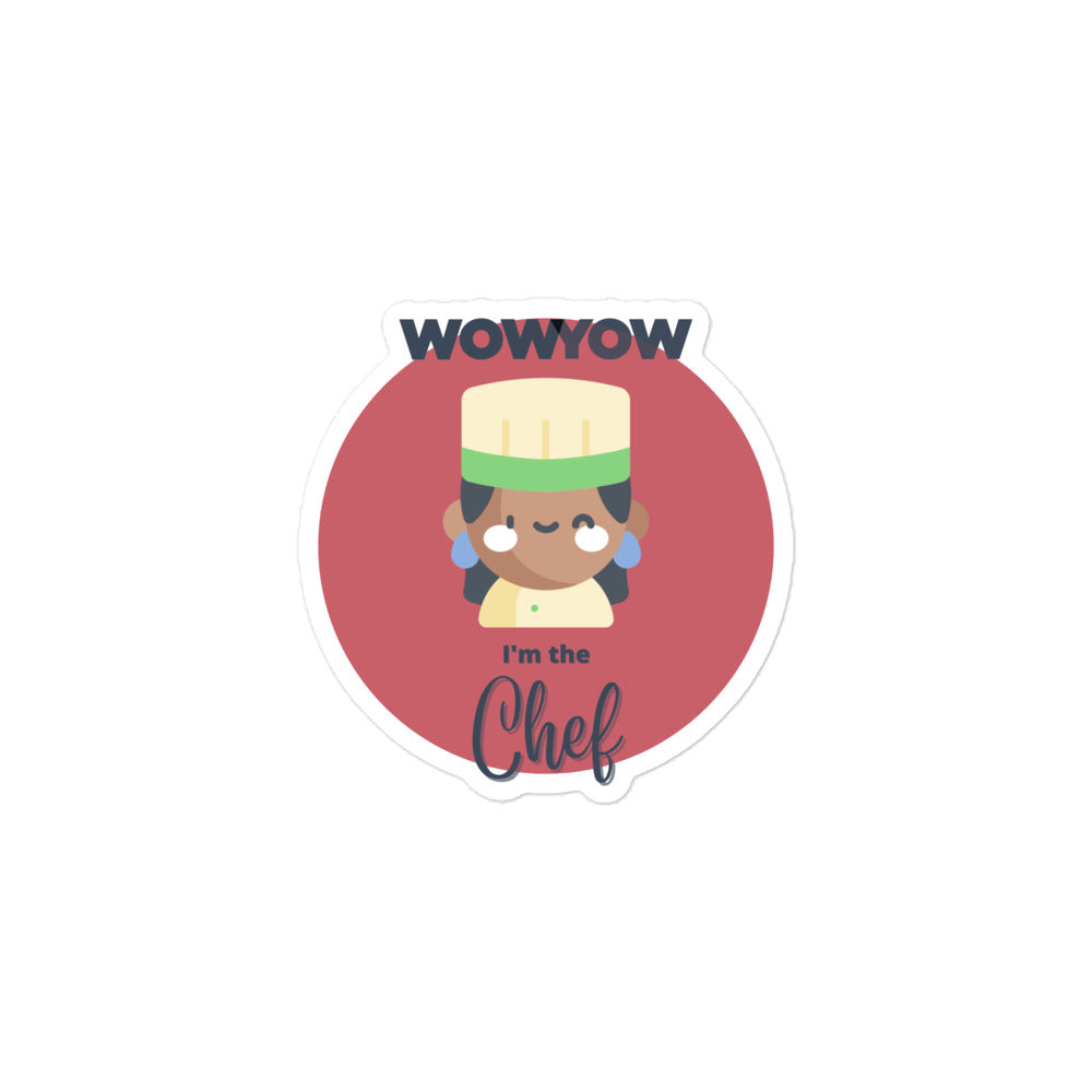 WowYowian Chef Sticker