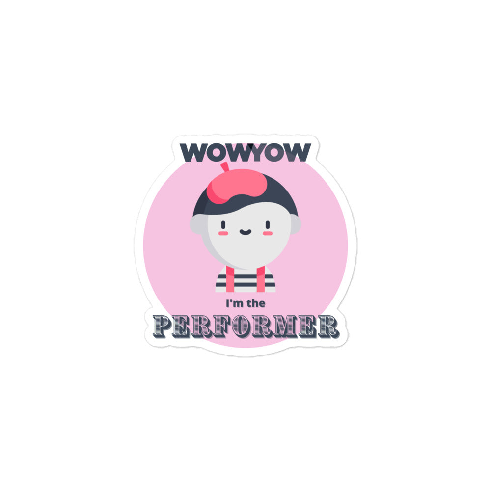 WowYowian Performer Sticker