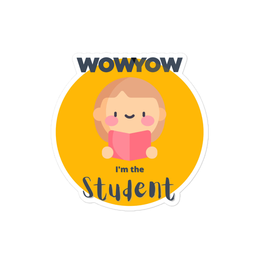 WowYowian Student Sticker