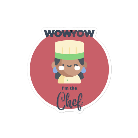 WowYowian Chef Sticker