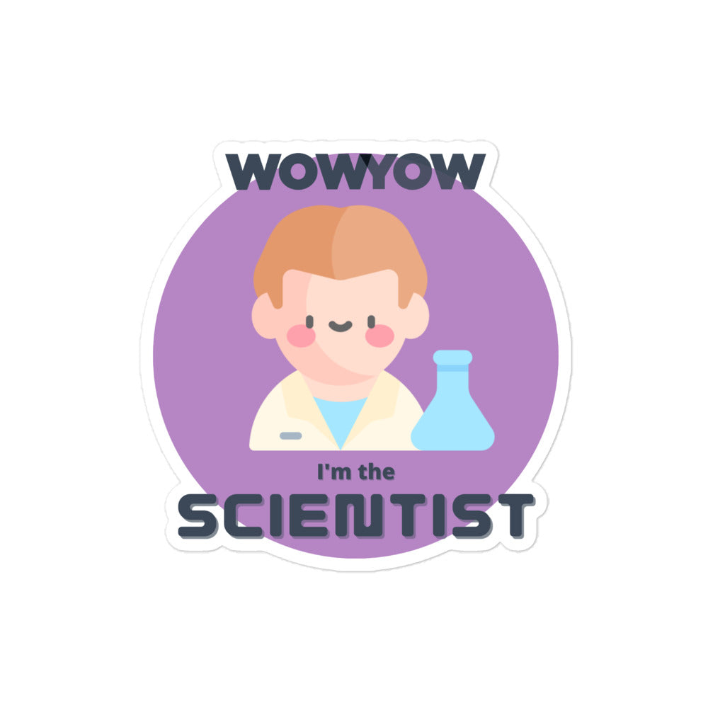 WowYowian Scientist Sticker