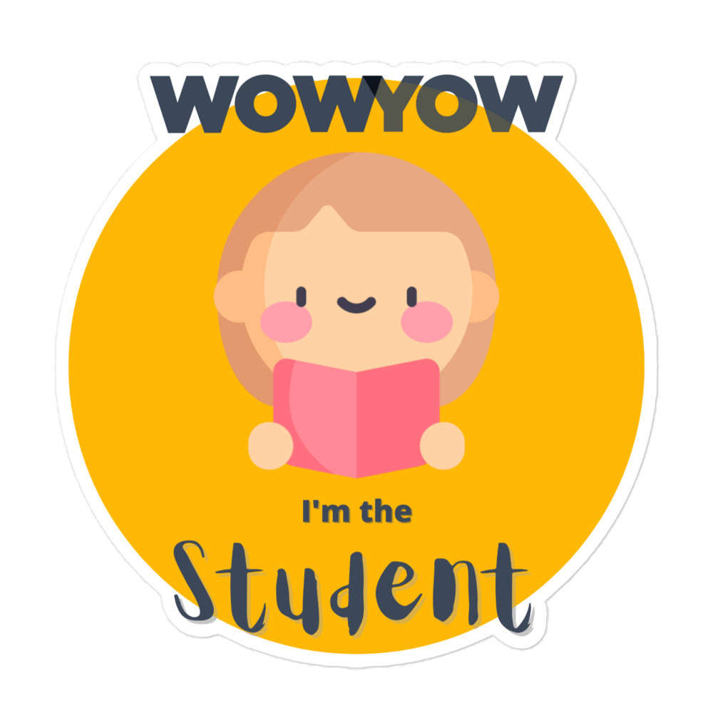 WowYowian Student Sticker