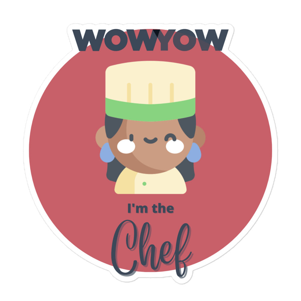 WowYowian Chef Sticker