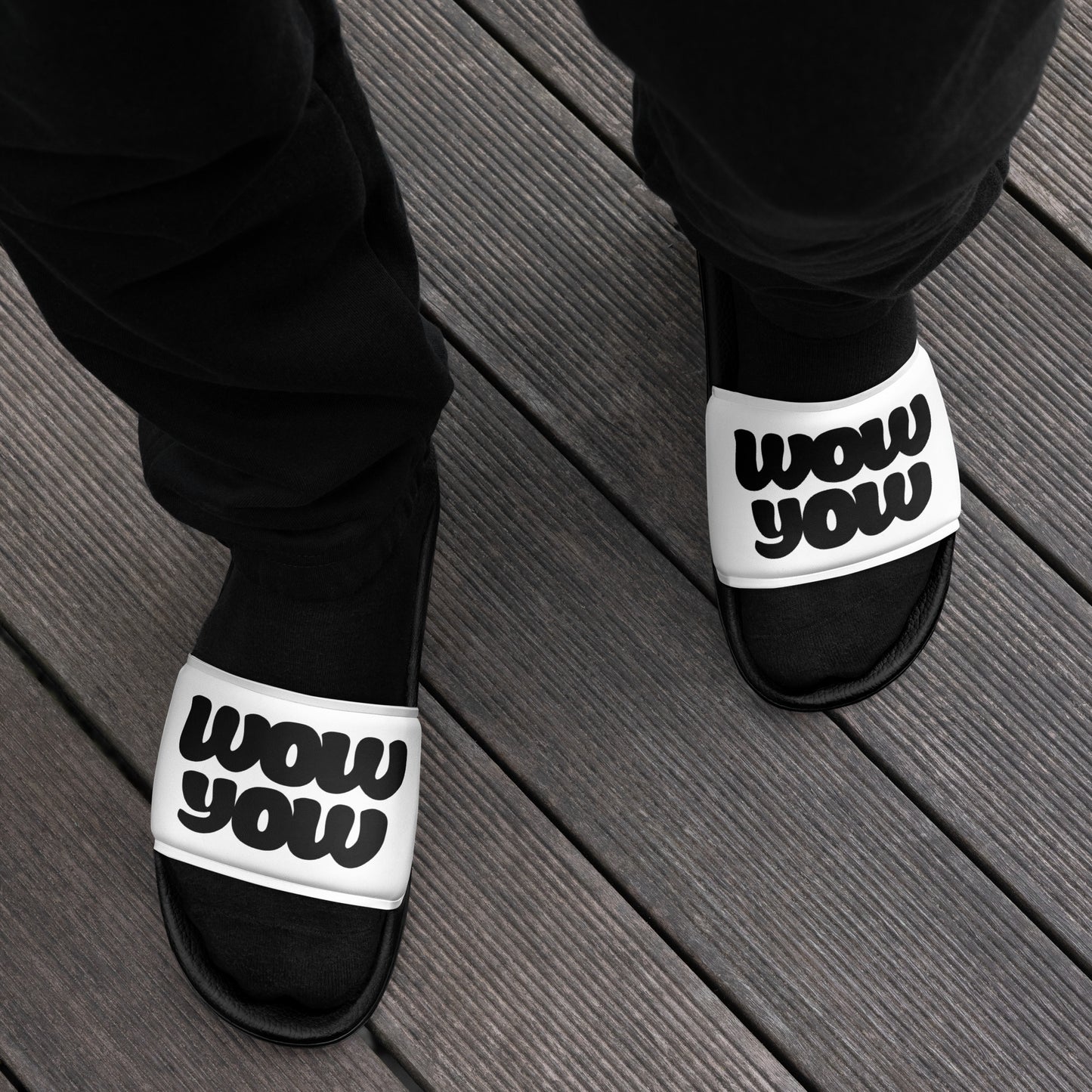 Men’s slides (Original black logo)