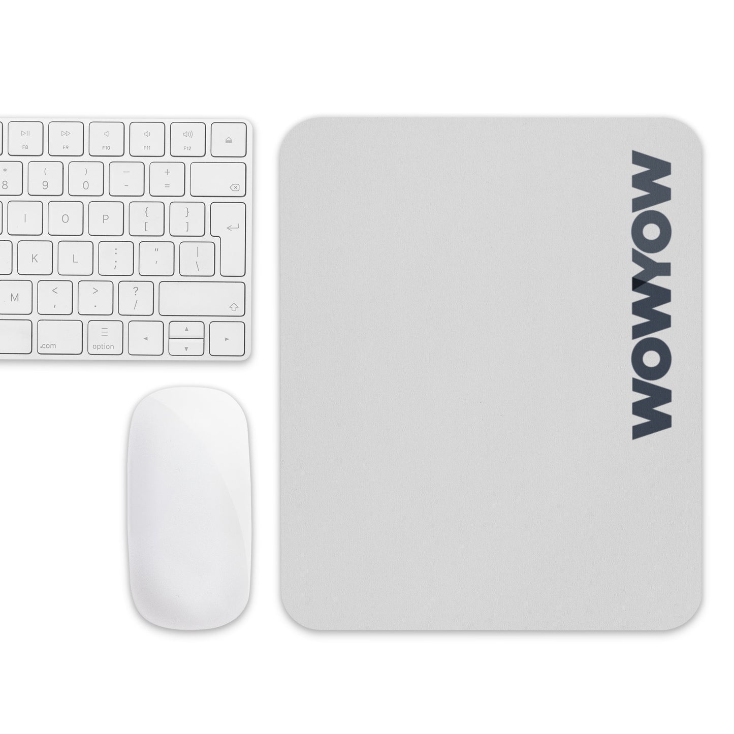 Mouse pad (light gray with classic gray logo)