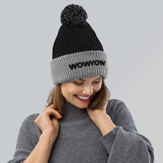 Pom-Pom Beanie (classic back logo)