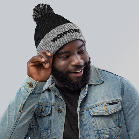 Pom-Pom Beanie (classic back logo)