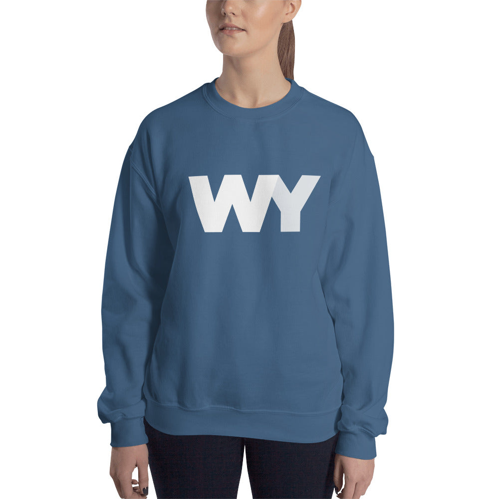 Unisex Sweatshirt (Classic white abv. logo)