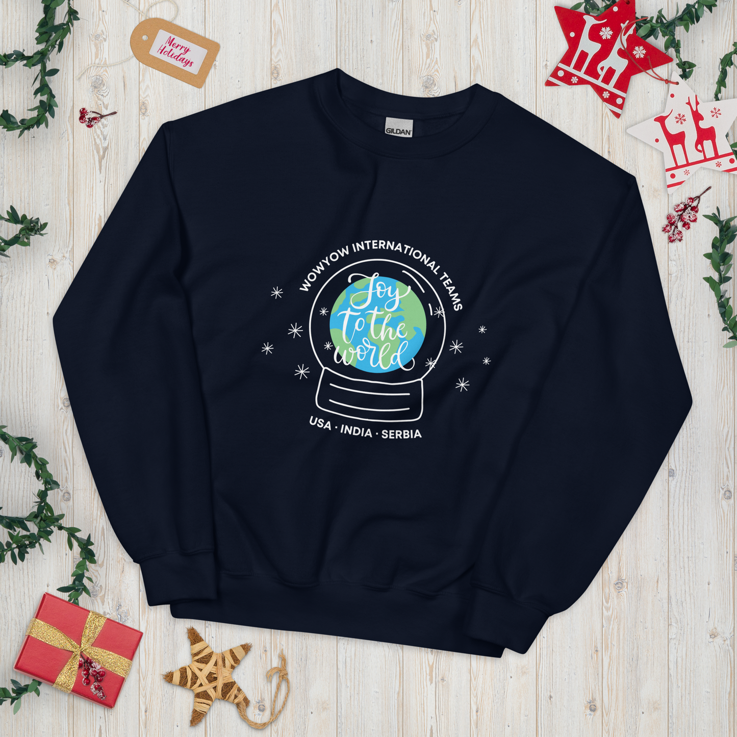 Unisex Holiday WowYow International Team Sweatshirt