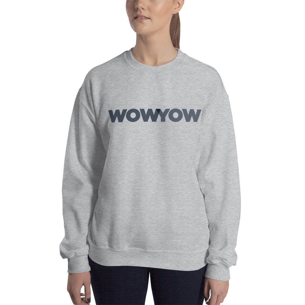 Unisex Sweatshirt (Classic gray logo)