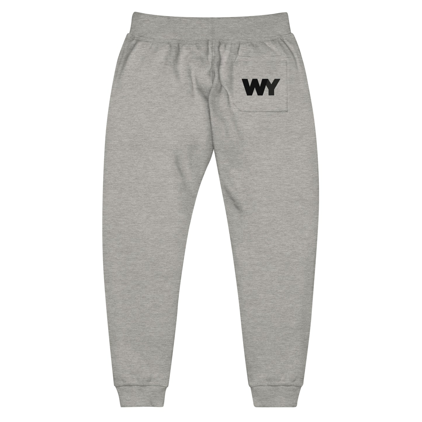 Unisex fleece sweatpants (classic black abv. logo)