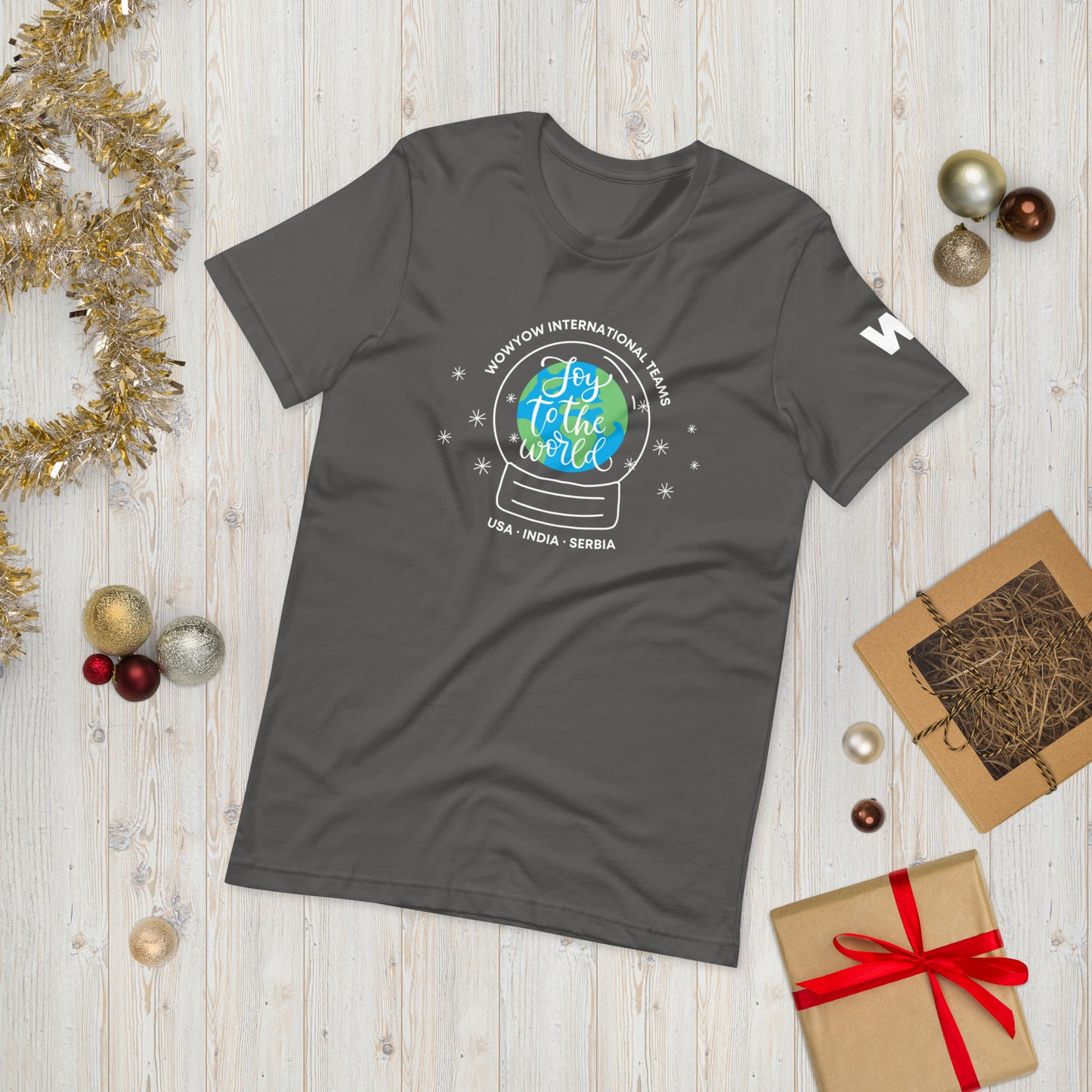 Unisex Holiday WowYow International Team T-shirt