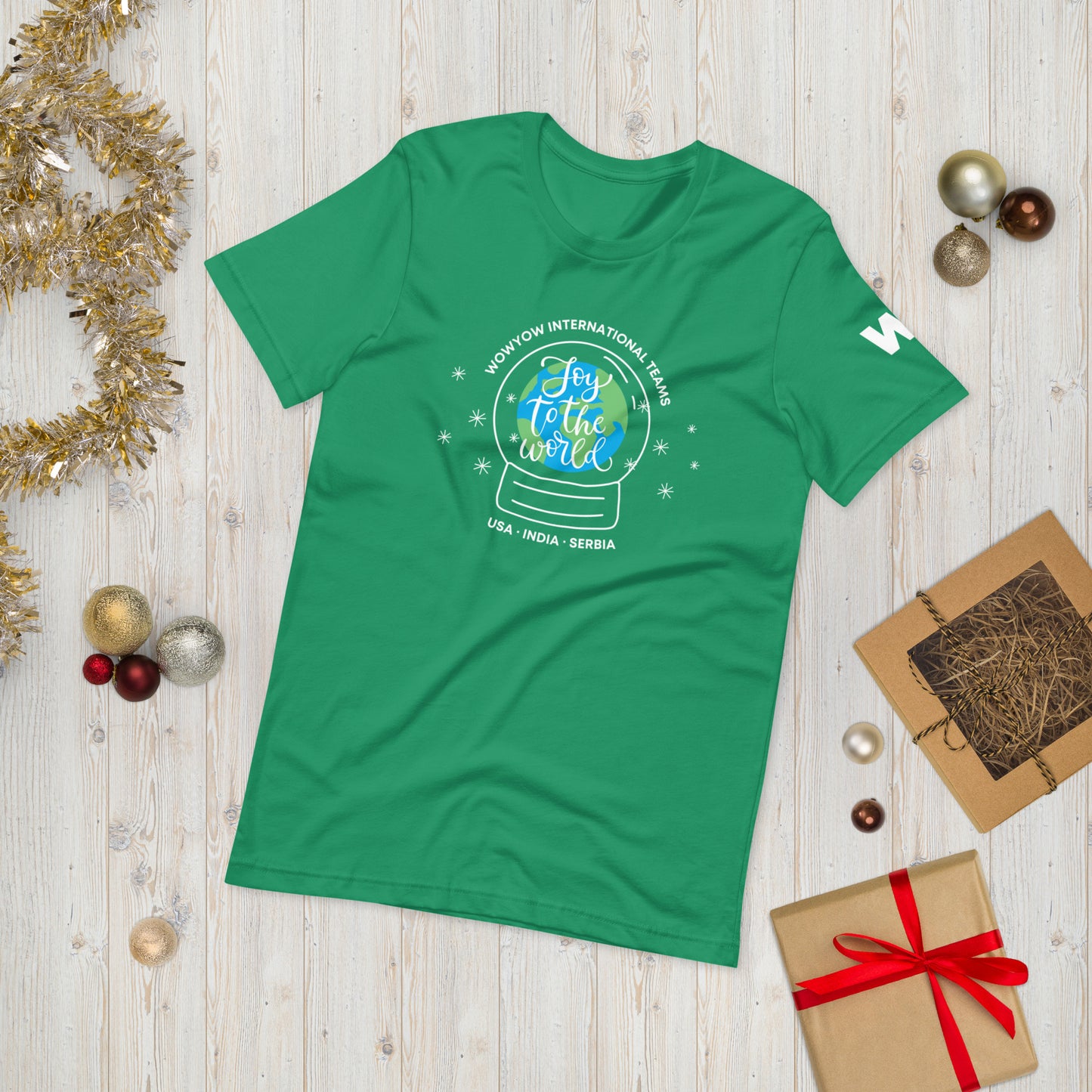 Unisex Holiday WowYow International Team T-shirt