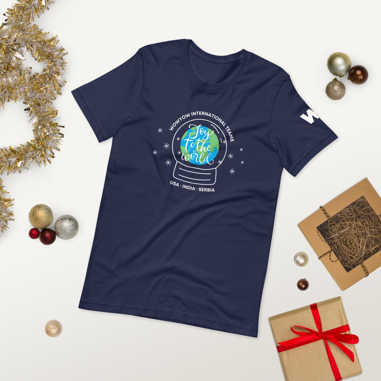 Unisex Holiday WowYow International Team T-shirt