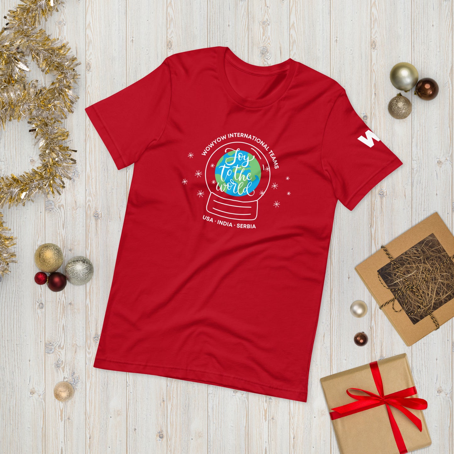 Unisex Holiday WowYow International Team T-shirt