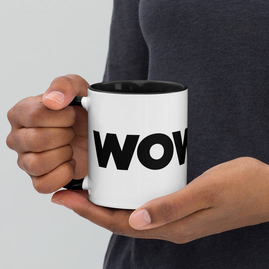 Mug with Color Inside (classic black logo)