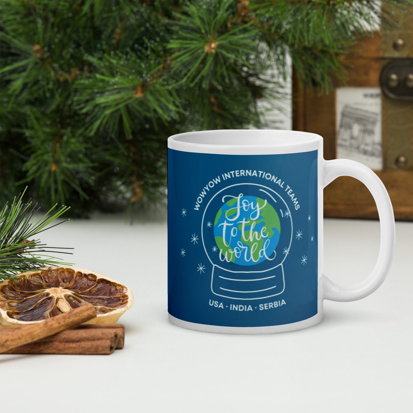 Holiday WowYow International Teams Mug