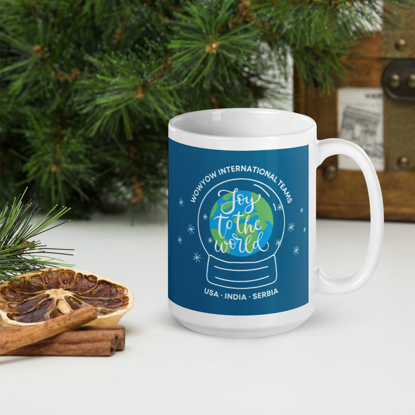 Holiday WowYow International Teams Mug